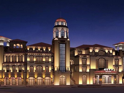 鶴崗街景樓體亮化